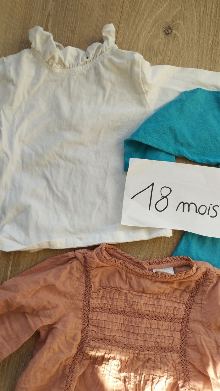 Trois t-shirts manches longues - photo numéro 2