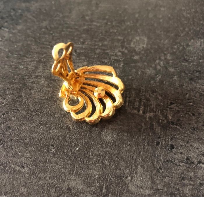 Boucles d’oreilles coquillages - photo numéro 3