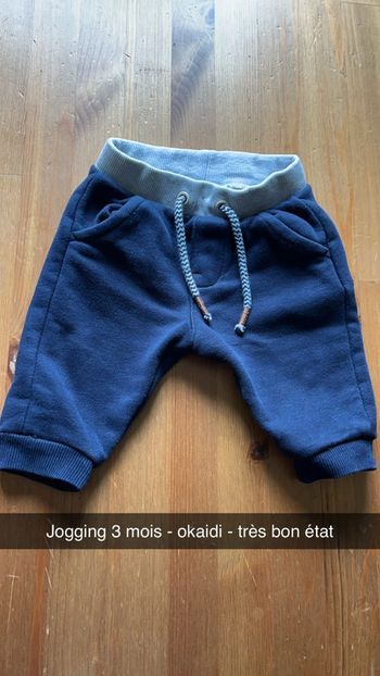 Jogging okaidi 3 mois