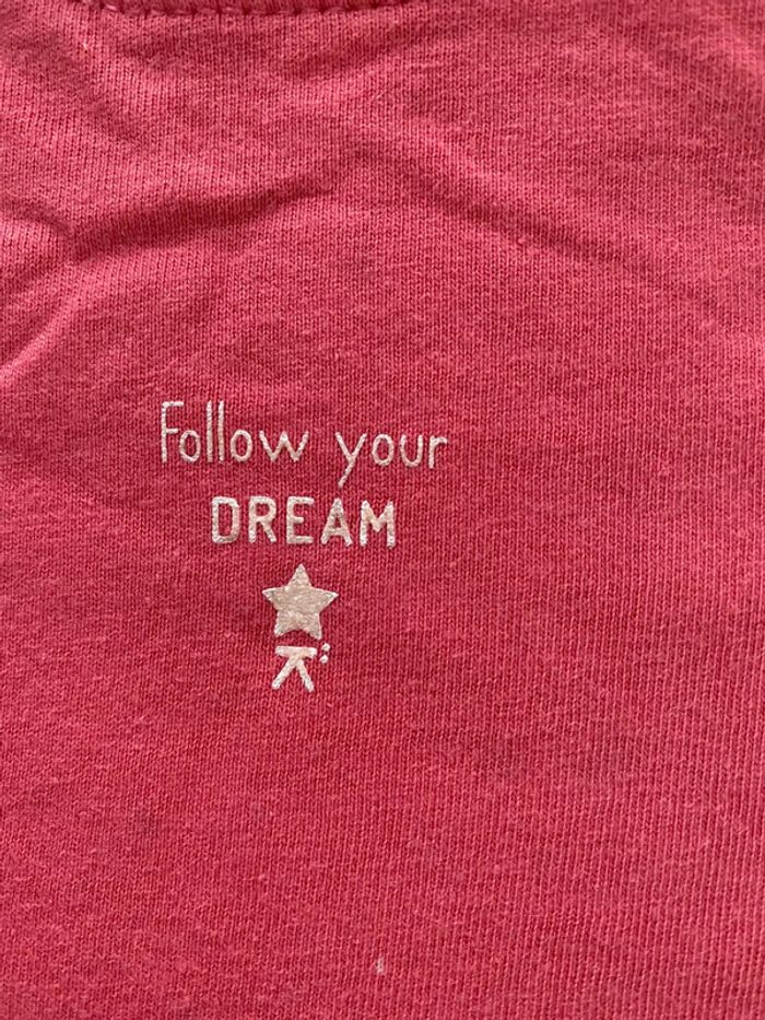 Teeshirt rose Okaidi - 5 ans - photo numéro 2