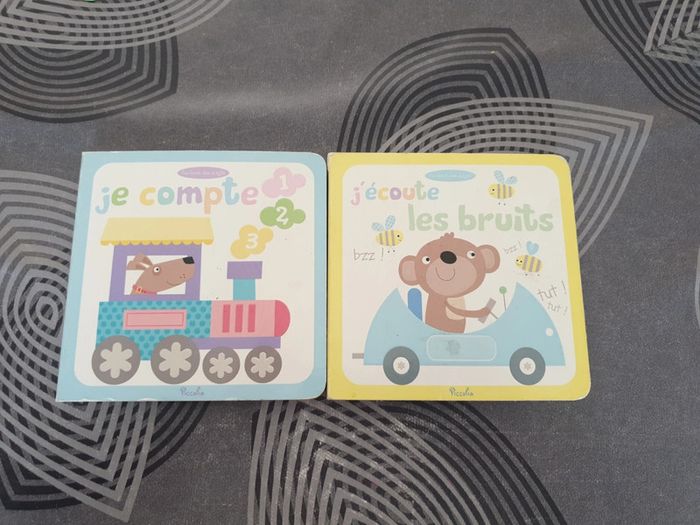 Lot de 2 livres Au bout des doigts