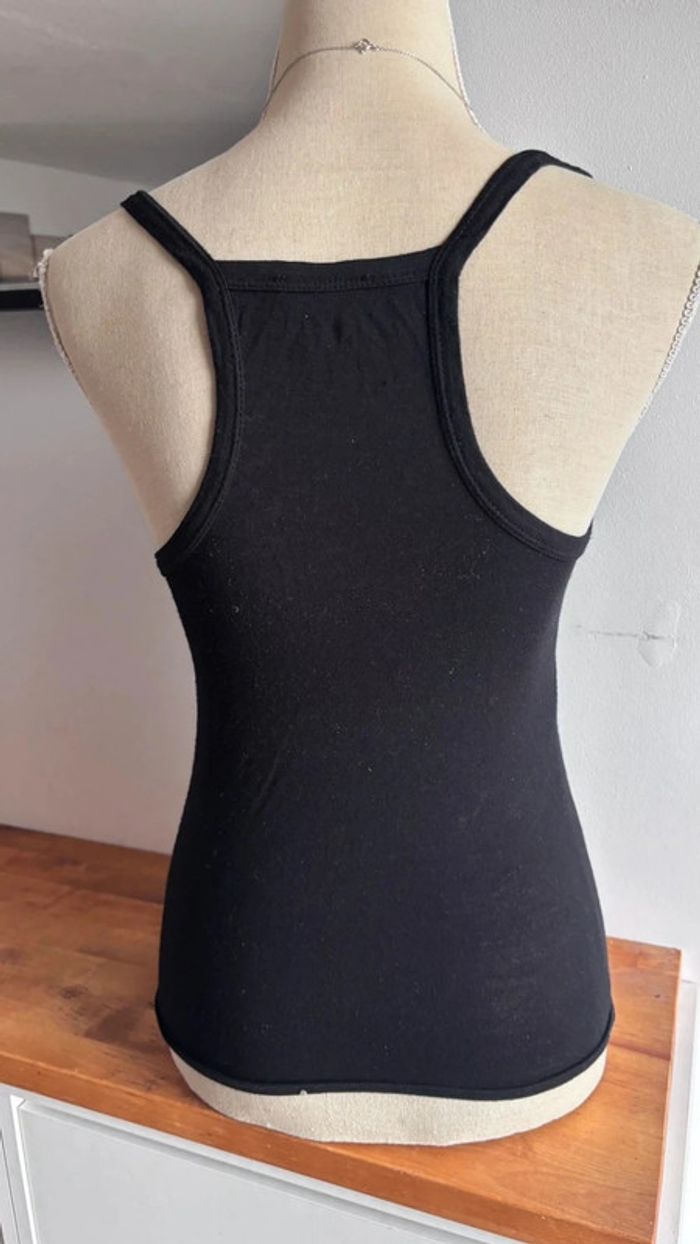 💕 top decoleté noir taille 36 s feliciaparis - photo numéro 3