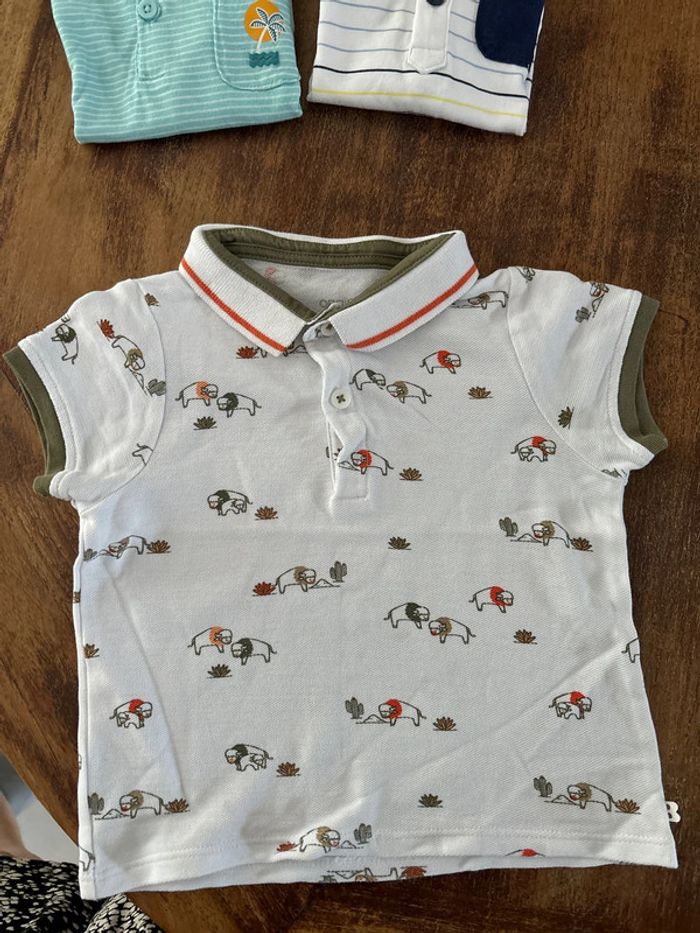 Lot de 6 polos 9 mois - photo numéro 7