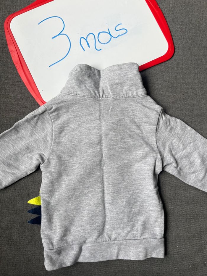 Pull léger grain de blé 3 mois - photo numéro 4