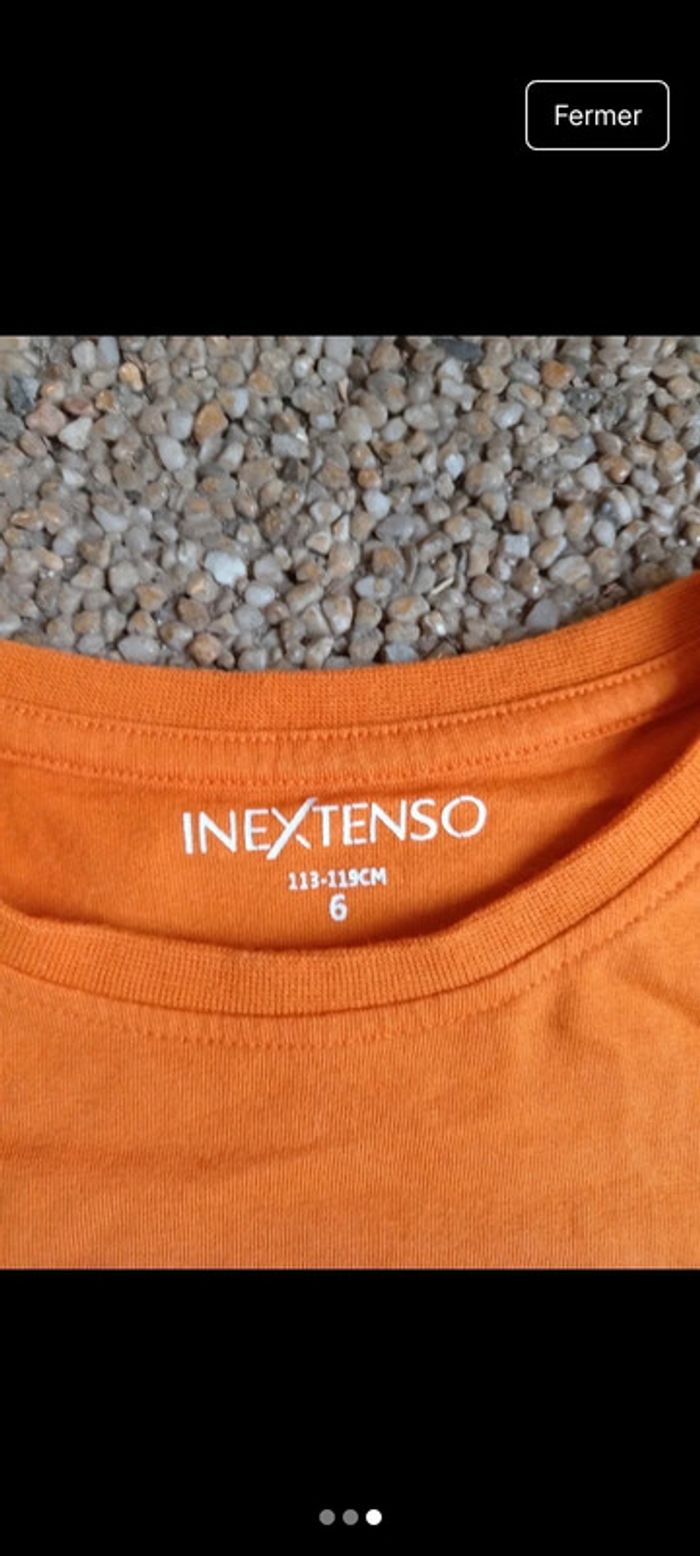 Tee shirt in extenso 6 ans - photo numéro 3