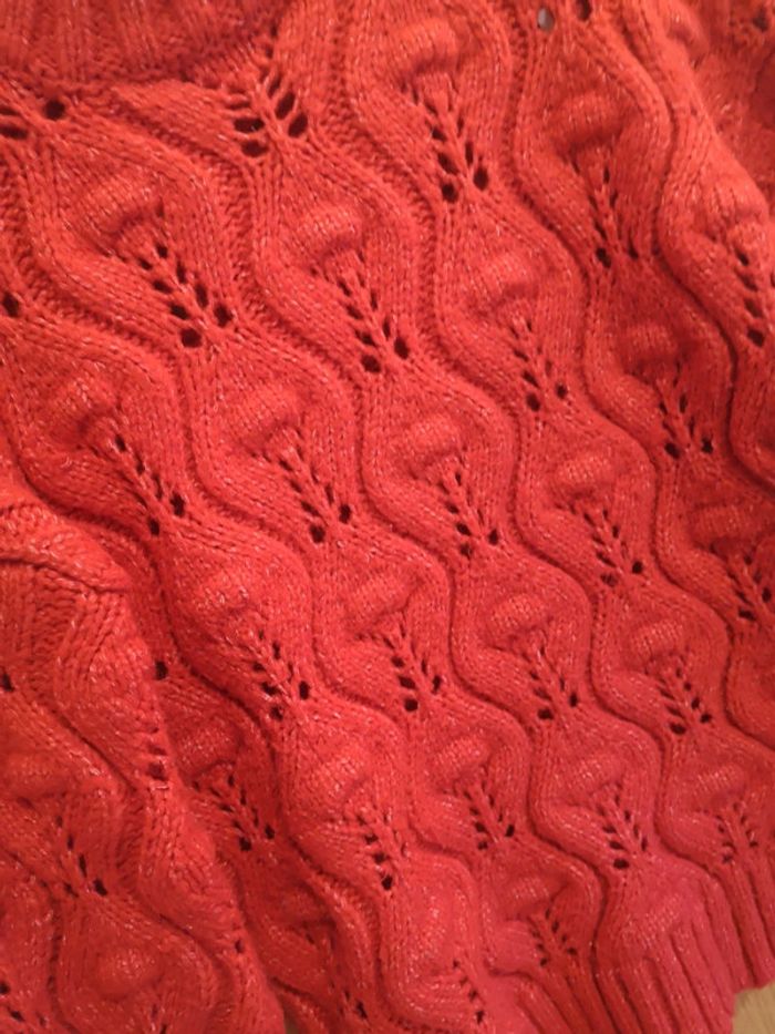 Gros pull chaud d'hiver Pieces en rouge Xs - photo numéro 4