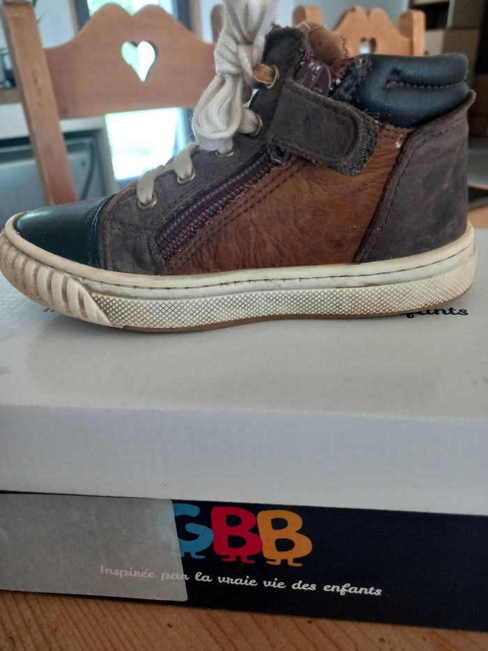 Jolies chaussures garçon GBB  marron 24 - photo numéro 9