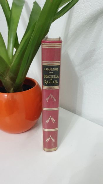 Livre ancien Raphael-Graziella Alphonse de lamartine