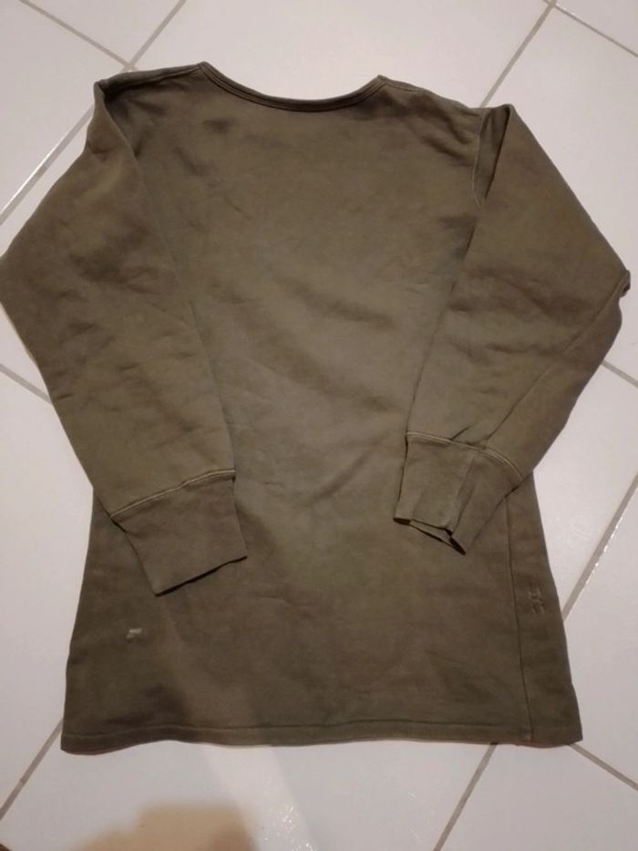 Pull femme militaire vert kaki - photo numéro 6