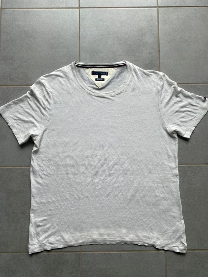 T-shirt en lin taille M - photo numéro 5