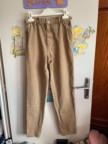 Jean beige foncé, taille 16 ans, marque Only