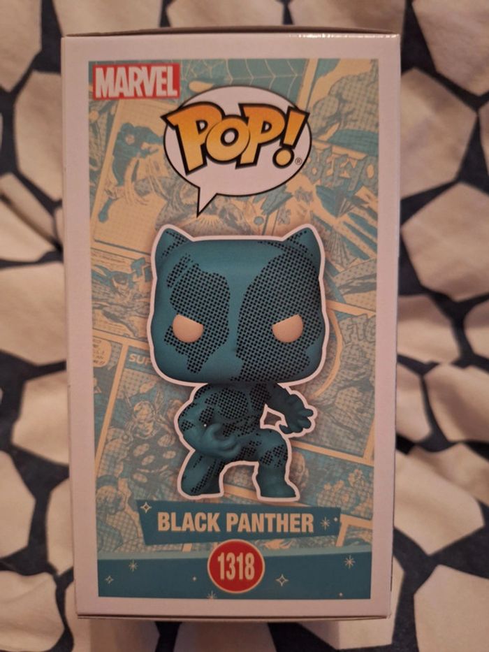 Funko pop marvel Black panther 1318 - photo numéro 3