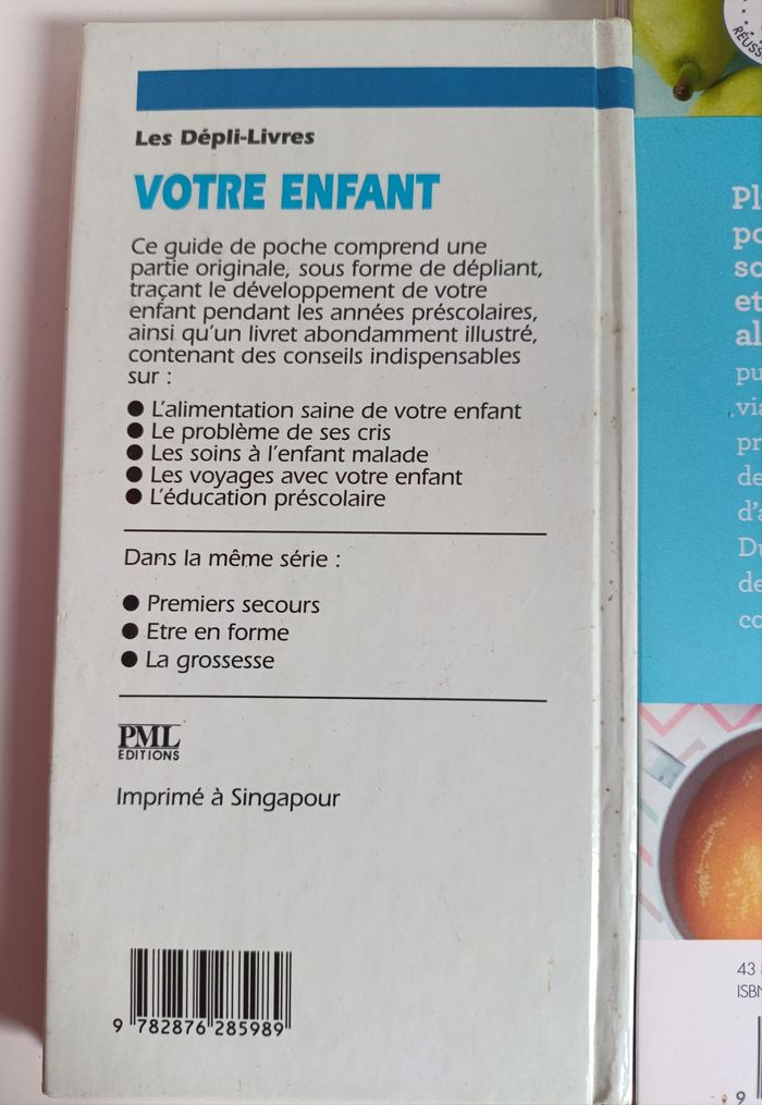 Lot de livres recettes bébé - photo numéro 6