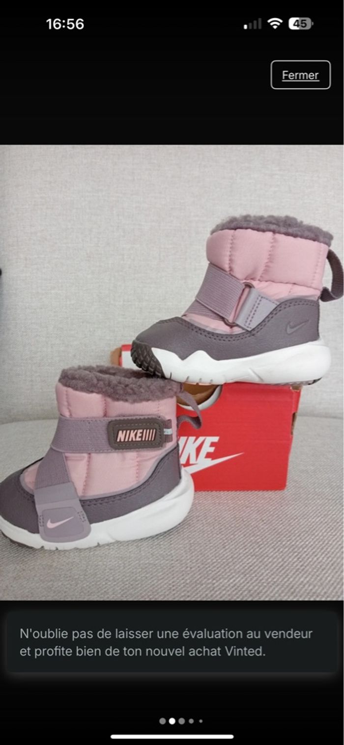 Bottes bébé fille Nike - photo numéro 2