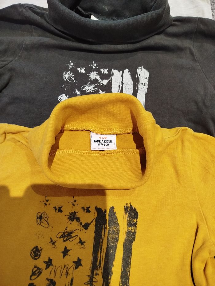 Lot sous pull col montants hiver - photo numéro 2