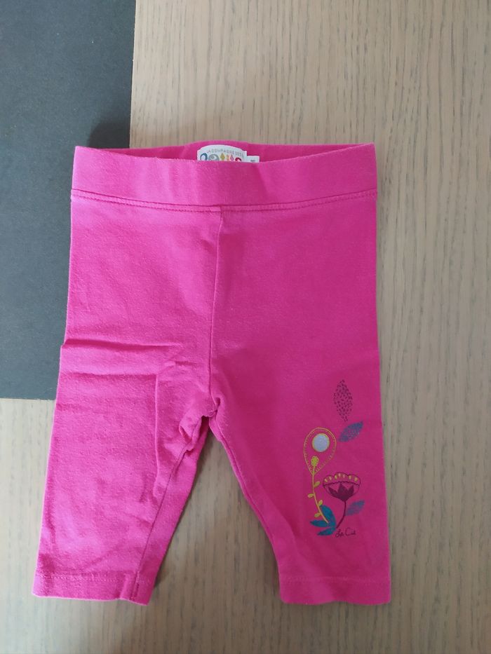 Legging rose 3 mois
