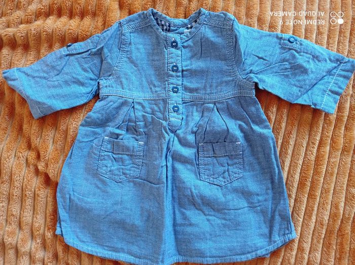 Robe bébé fille, Petit bateau, taille 6 mois