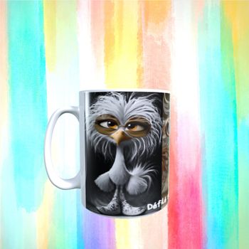 Mug humour défilé de poules