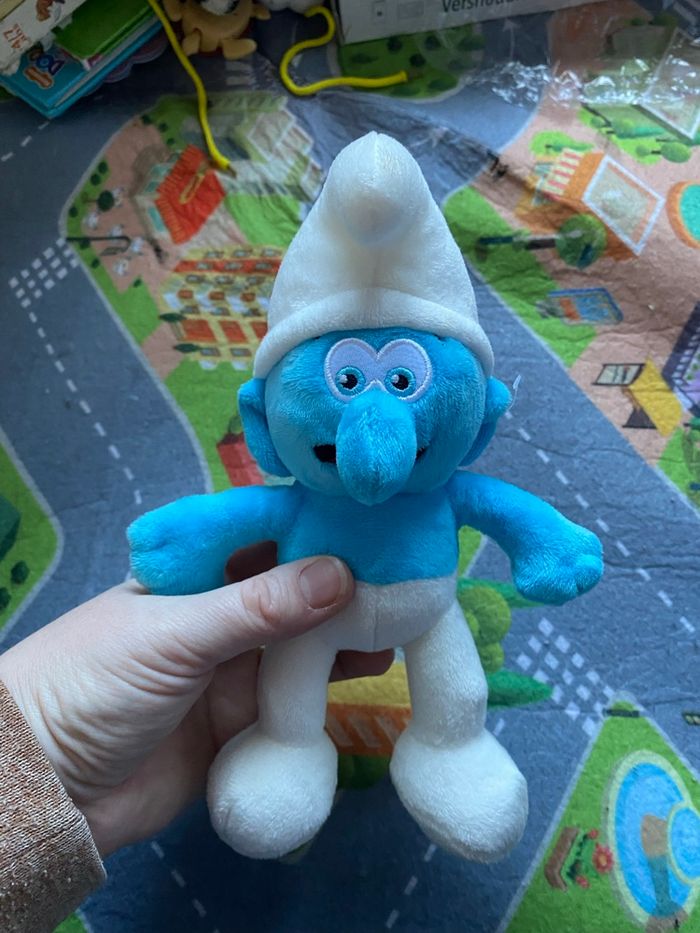 Doudou neuf les schtroumpfs