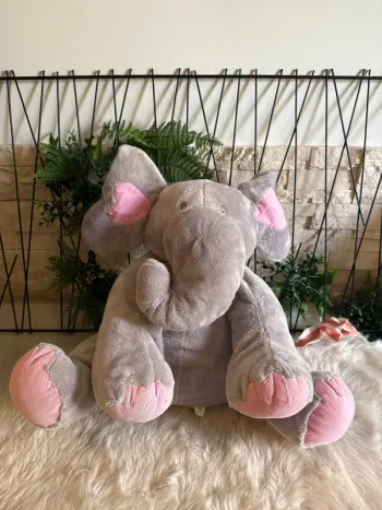 Peluche éléphant - TBE - 40cm