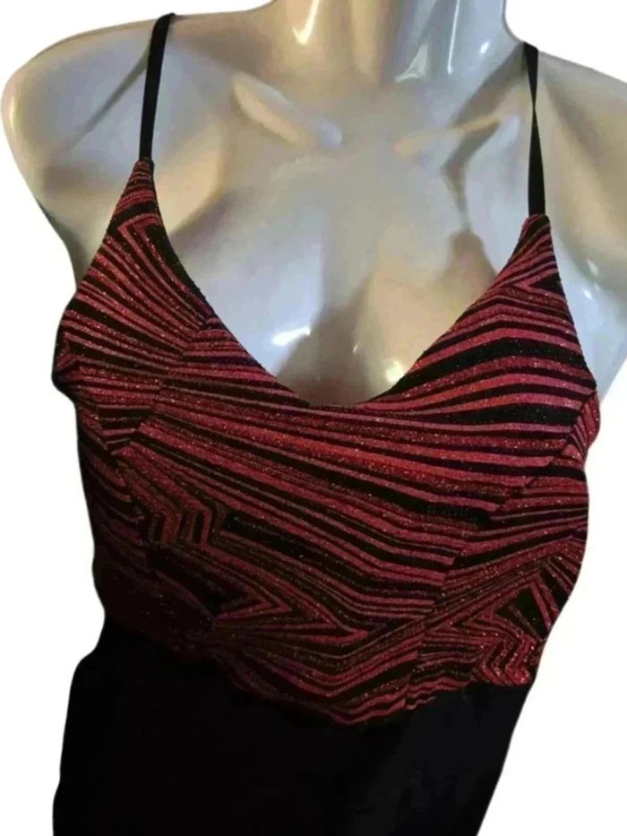 Petite robe paillette rouge 🌹L 40🌹 - photo numéro 3