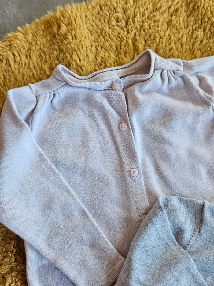 Lot gilet et 2 boléros 18 mois - photo numéro 4