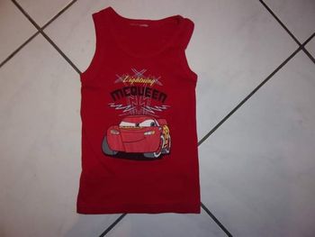 Débardeur garçon Cars 12 mois