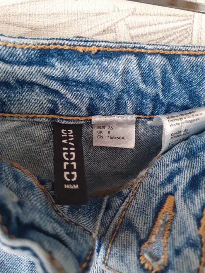 Joli jean troué H&M taille 36 - photo numéro 4