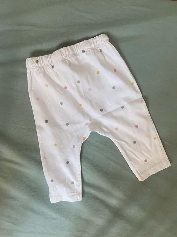 Pantalon léger à pois H&M - photo numéro 3