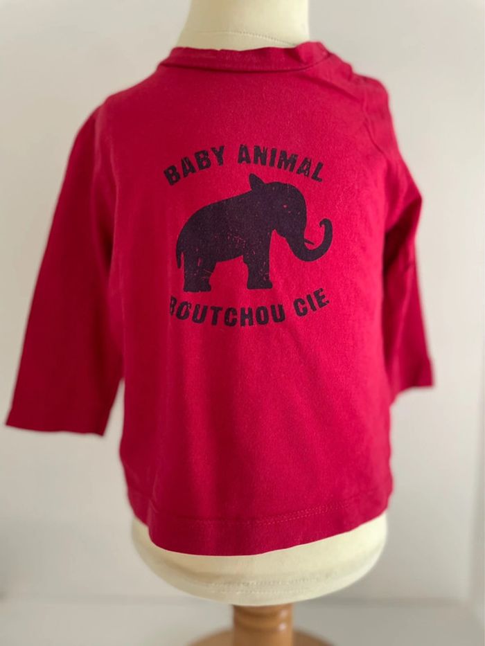 Pull rouge bébé