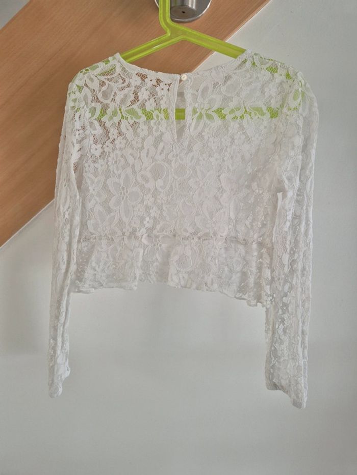 Haut dentelle 8 ans H&M - photo numéro 3