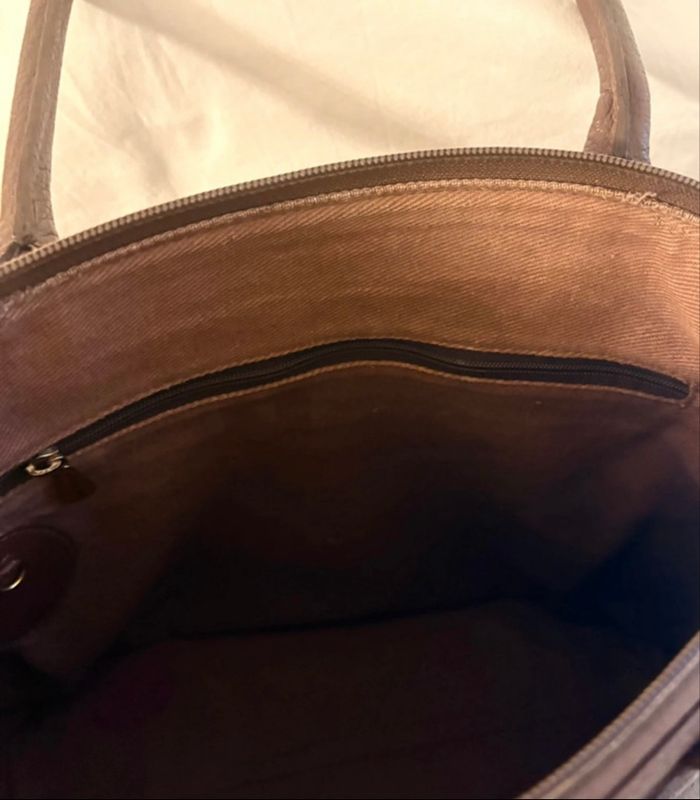 Mac Douglas marron cuir buffle très bon état 35x28 anse 50 - photo numéro 5
