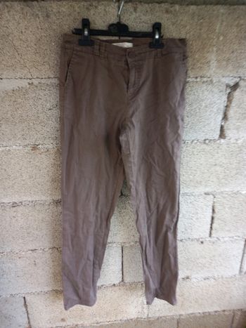 Jeans marron cache cache