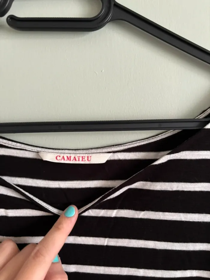 Blouse manches 3/4 taille s - photo numéro 4