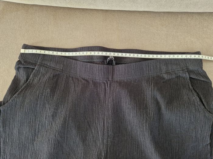 Pantalon noir drappé élastique Balsamik - photo numéro 4