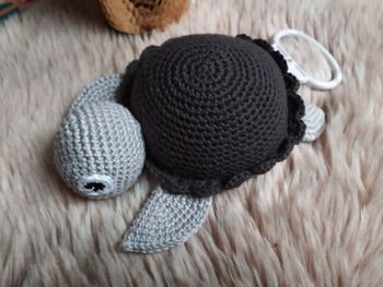 Doudou tortue musicale