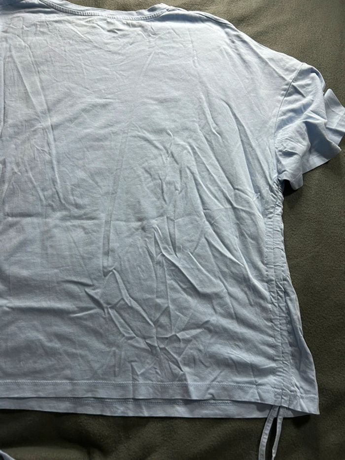 T-shirt bleu clair femme - photo numéro 8