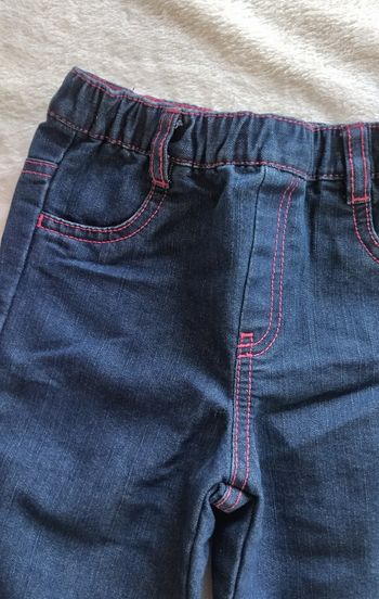 Pantalon jean bleu, pas de marque, Taille 18 mois