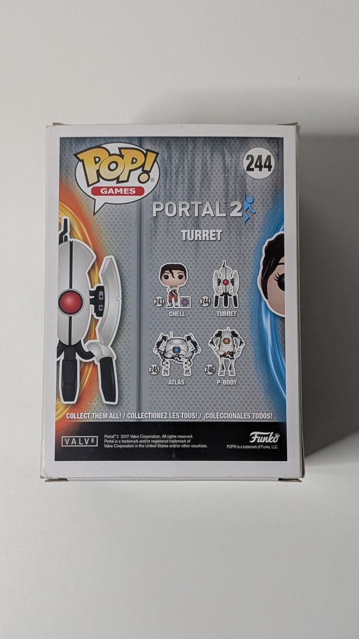 [Funko pop] Figurine Portal 2 Turret 244 - photo numéro 3