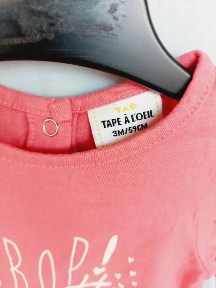 Tee-shirts manches longues Tape à l oeil 3 mois - photo numéro 2