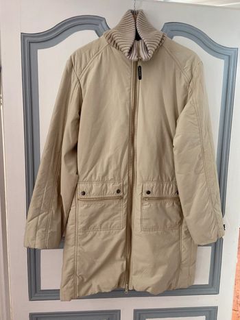 Manteau beige Redskins col camionneur en maille taille XL