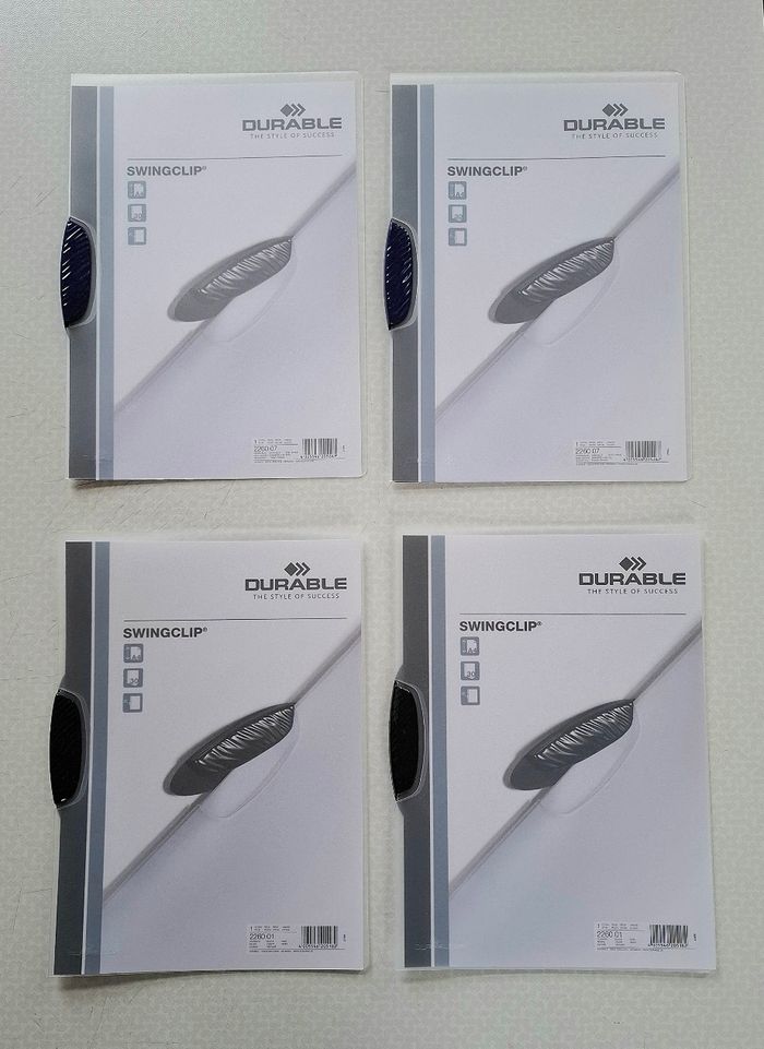 Lot de 4 classeurs
