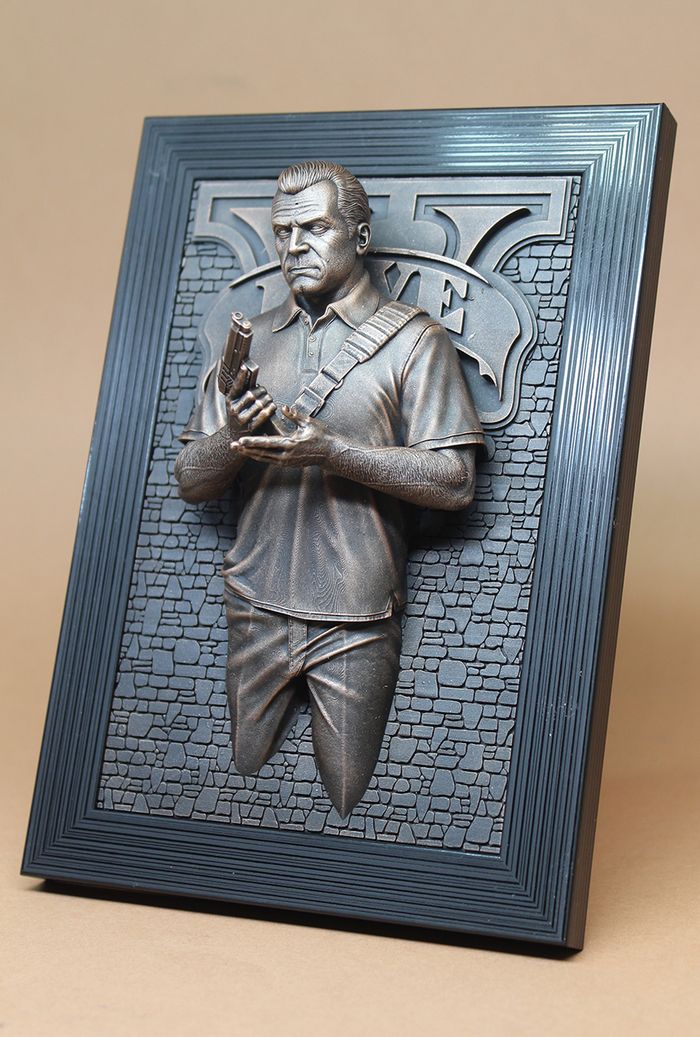 Figurine cadre GTA V Michael De Santa Grand Theft Auto - photo numéro 2