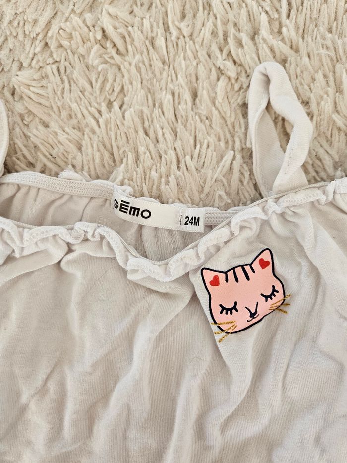 T-shirt épaule apparente 2 ans - photo numéro 3