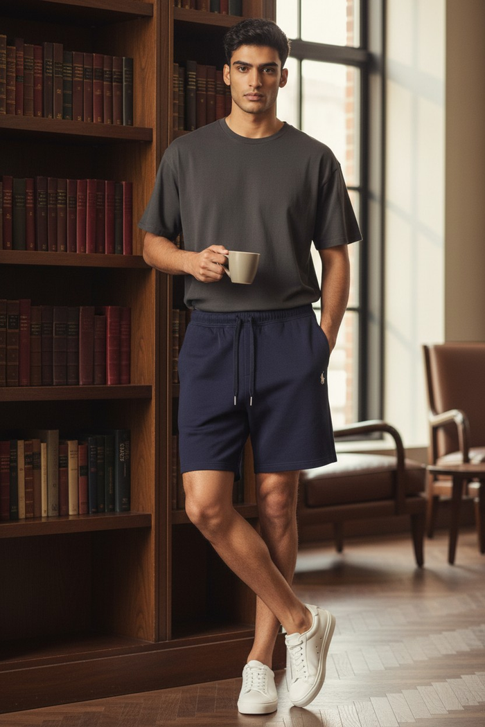 Short Ralph Lauren - Taille XL - Couleur Bleu logo brodé blanc - Neuf - photo numéro 4