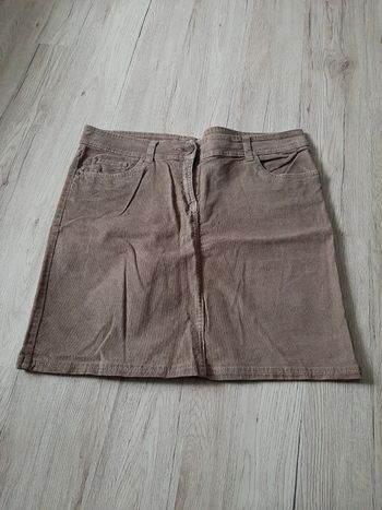 Super jupe côtelée