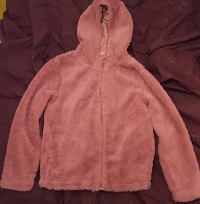 Gilet à capuche fausse fourrure Pepperts 8 ans