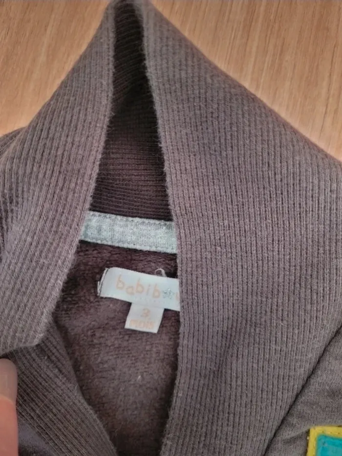 Gilet garçon Babibou 3 mois - photo numéro 4