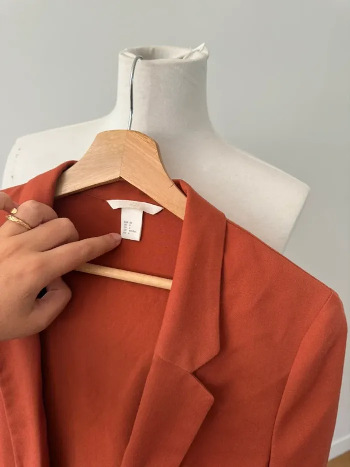 Joli veste blazer légère H&M S/36 - photo numéro 2