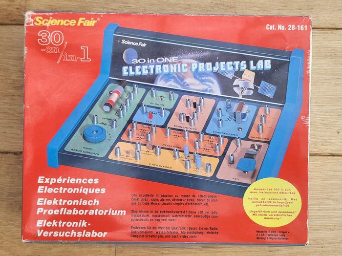 Vintage - Jeu d’expériences électroniques
